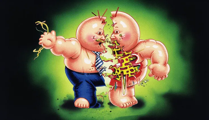 Garbage Pail Kids Style ZIT Lora