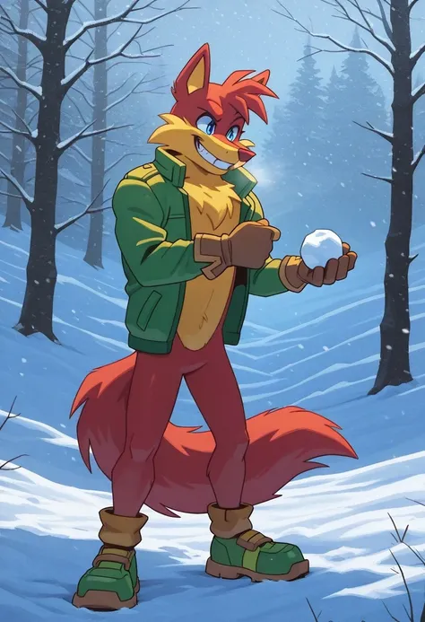Guntiver the Arctic Wolf - Sonic Archie Comics