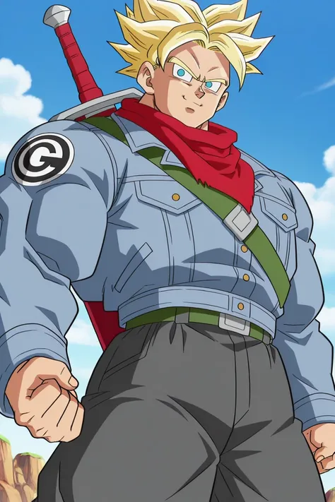 Super Saiyan Third Grade Future Trunks (DBS, Denim Jacket)