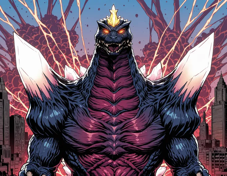 spacegodzilla - comic ( Illustrious )