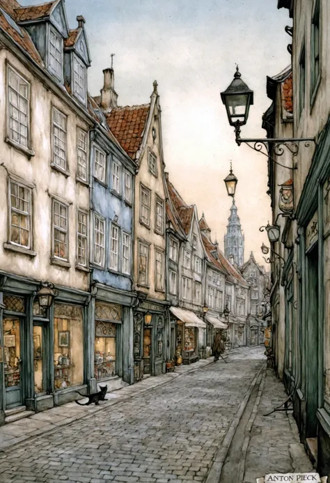 Anton Pieck Style