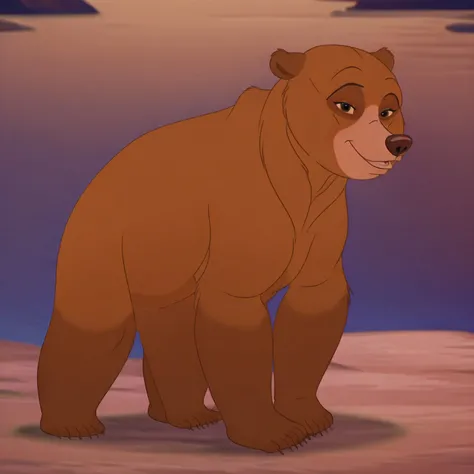 Nita bear form (Brother bear) Illustrious