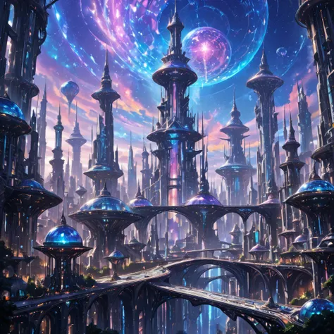 Futuristic city III
