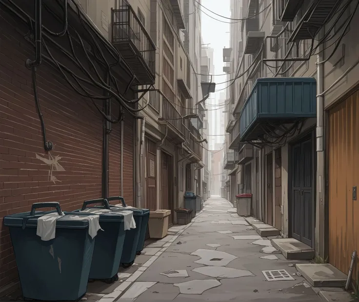 Modern Back Alley (IL/PDXL)