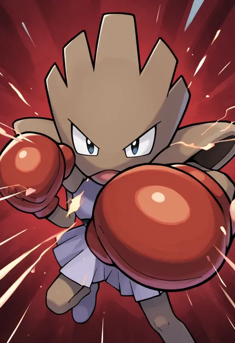 Hitmonchan: Punching Pokémon | エビワラー (Pokedex #0107) [IL & Pony]