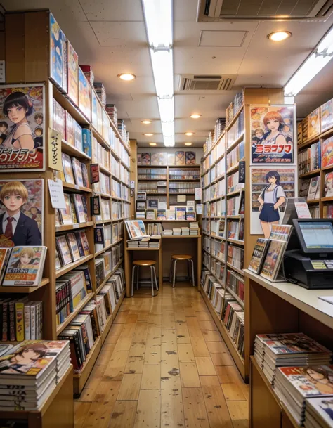 Japanese manga bookstore pony