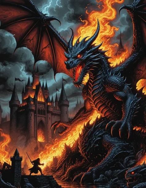 Heavy Metal Art 80's (Dark Fantasy)