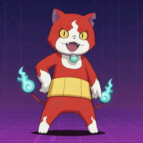 Jibanyan (Shadowside) - [Yo-Kai Watch shadowside] ~ (Illustrious)_rel_260420