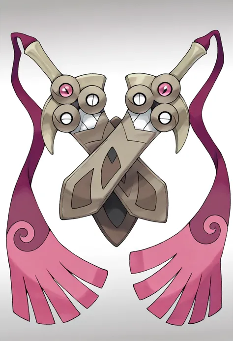 Doublade: Dual Wielding Sword Pokemon  | ニダンギル (Pokedex #0680)