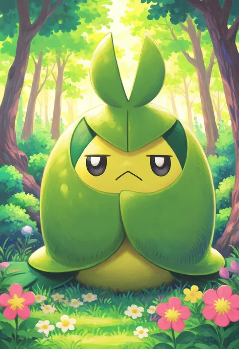 Swadloon: Leaf-Wrapped Pokemon | クルマユ (Pokedex #0541)