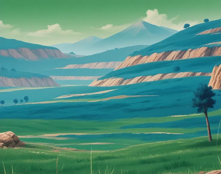 Namek Computer Background Namek Background (Landscape) (Pony) (AD) - SeaArt AIモデル
