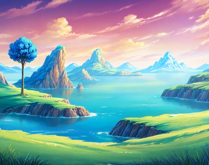 Namek Computer Background Namek Background (Landscape) (SDXL) (AD) - SeaArt AIモデル