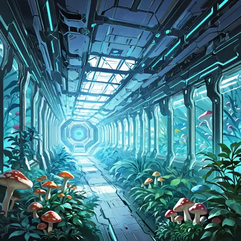 🌿🏙️ Flora corrupted city 🧪💀 (Pony)