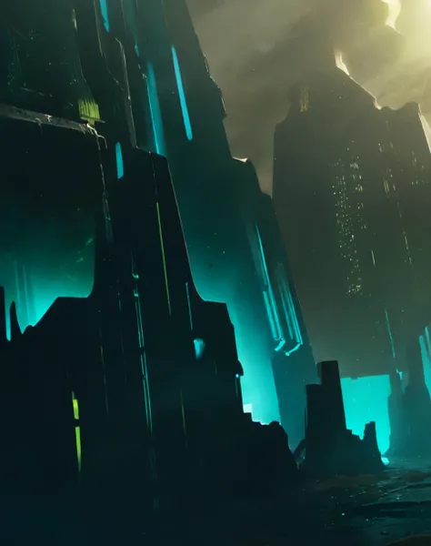 Necron Architecture (Buildings) (SDXL) (AD)