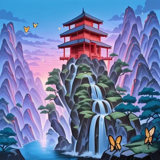 chinese shanshui art v0