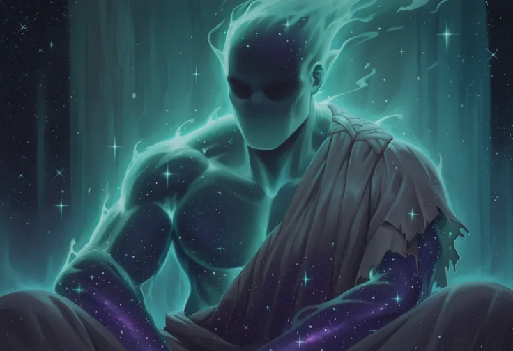 Theros Starry Print (Magic The Gathering/Effect)