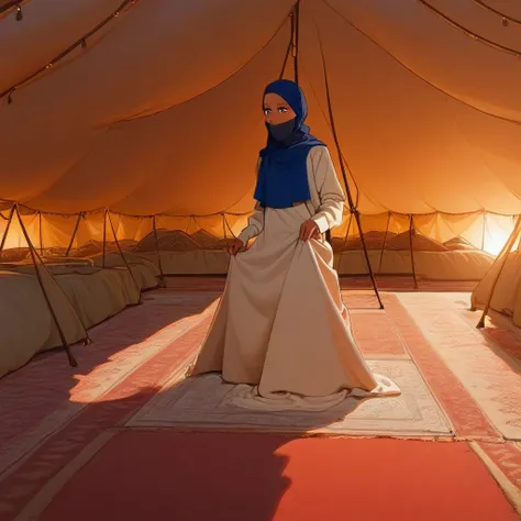 Bedouin Tent Interior - IL
