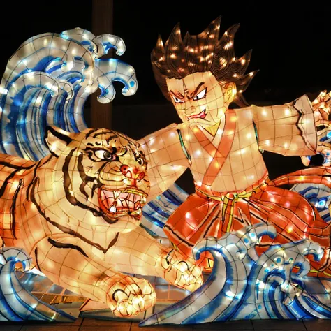 lantern festival sculpture