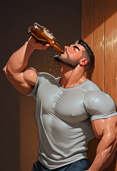 Drinking Beer