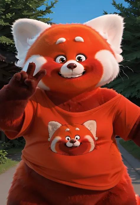Mei Lee / Red Panda (from. Turning Red) for Illustrious