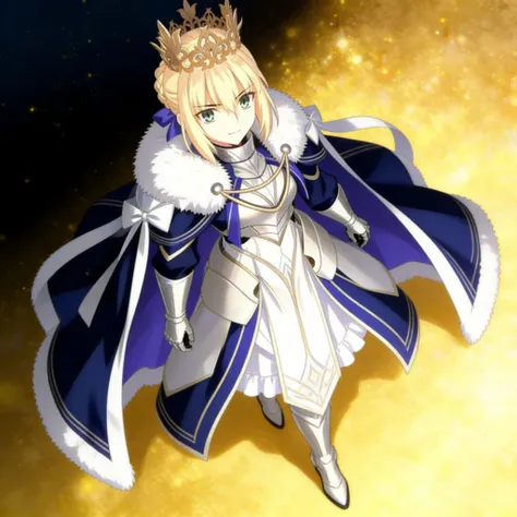 Grand Saber Altria Pendragon/Lord Logres冠位呆毛/领主·洛格雷斯FGO(Fate/Grand Order)_rel_260420