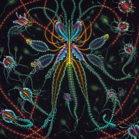 Neon Pop Haeckel