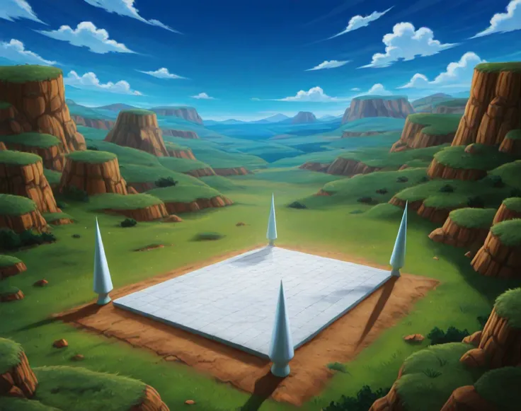 Cell Games Arena (Landscape) (Illustrious) (AD)
