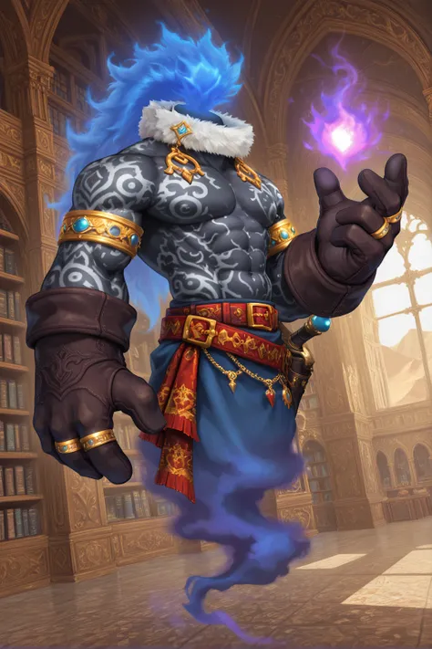 Djinn sultan - Heroes of Might and Magic 5 - Illustrious