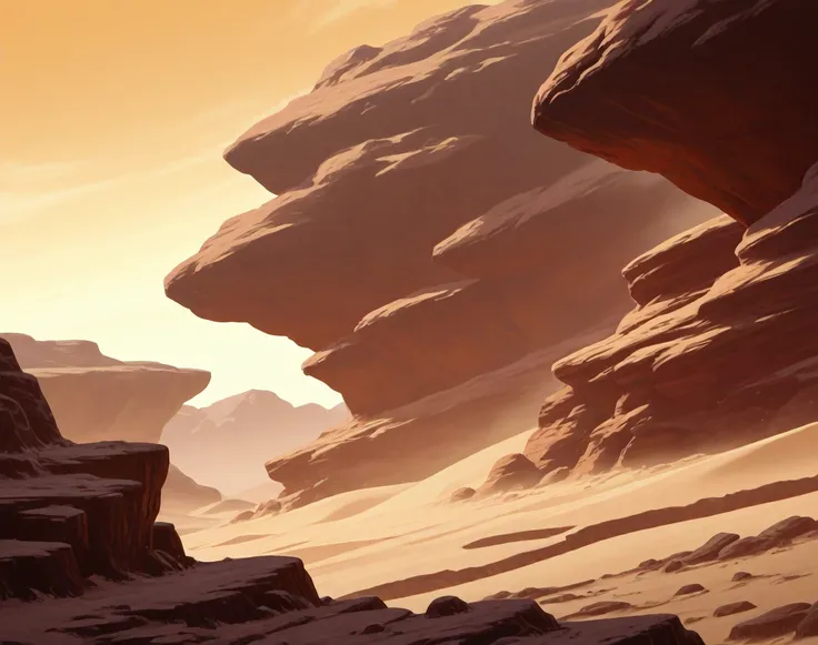 Dragonball Z Desert Background (Landscape) (Pony) (AD)