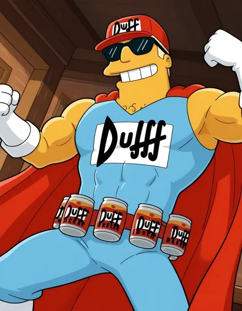 Duffman - The Simpsons | Illustrious