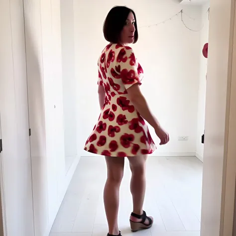 Poppy Print Dress