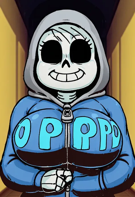 Comic under her tail + Average sans outfit
