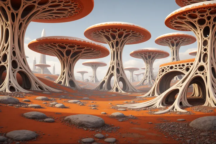 Sci-fi Alien Landscape