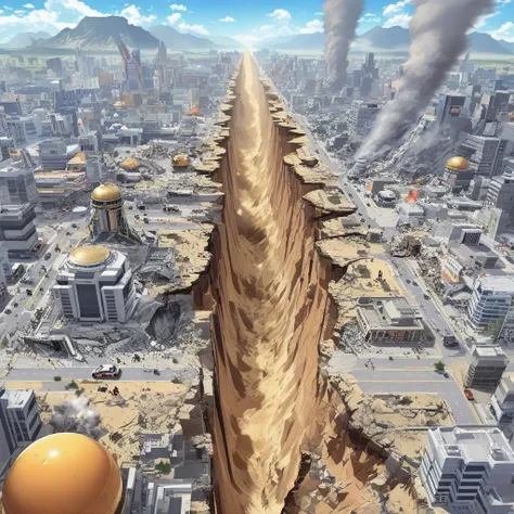 DBZ Snapperzaff - DragonBall Destroyed City Style - AAM XL Anime Mix