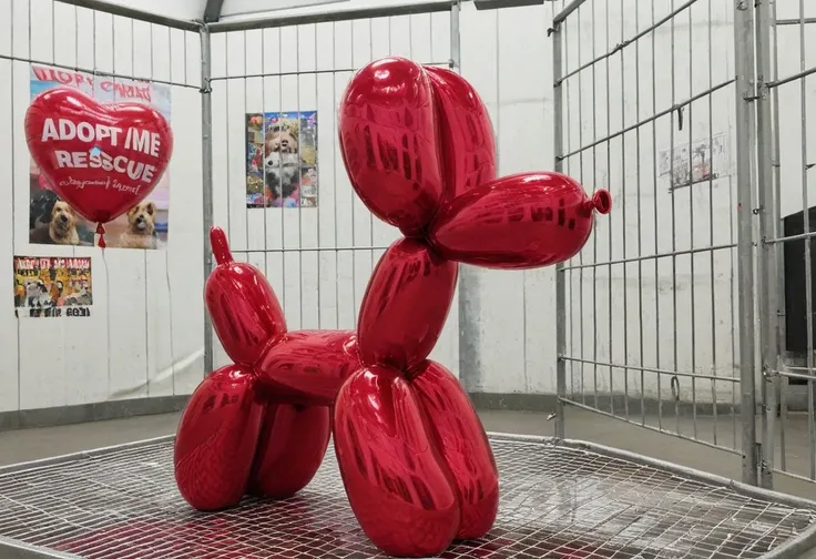 Balloon dog SDXL