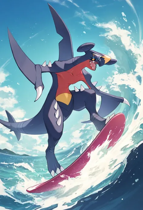 Garchomp: Mach Bite Pokémon | ガブリアス| ルナトーン (Pokedex #0445)