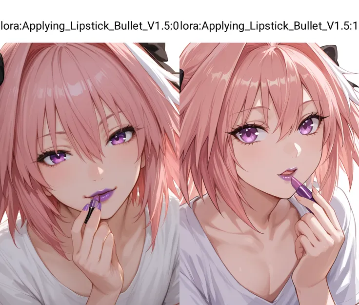 Applying Lipstick (Bullet)