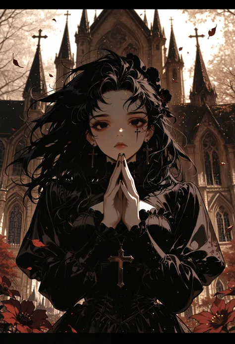 Autumn Dark Academia Illu