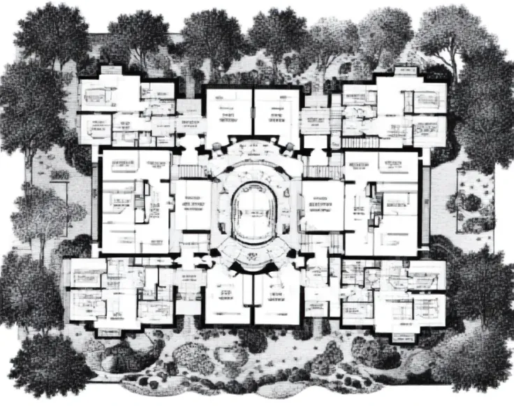 House Plans (Buildings) (SDXL) (AD)