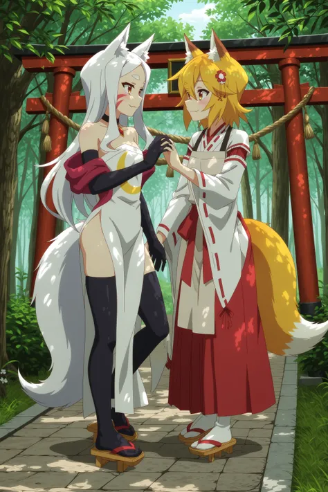 Senko・Shiro・Nakano / The Helpful Fox Senko-san