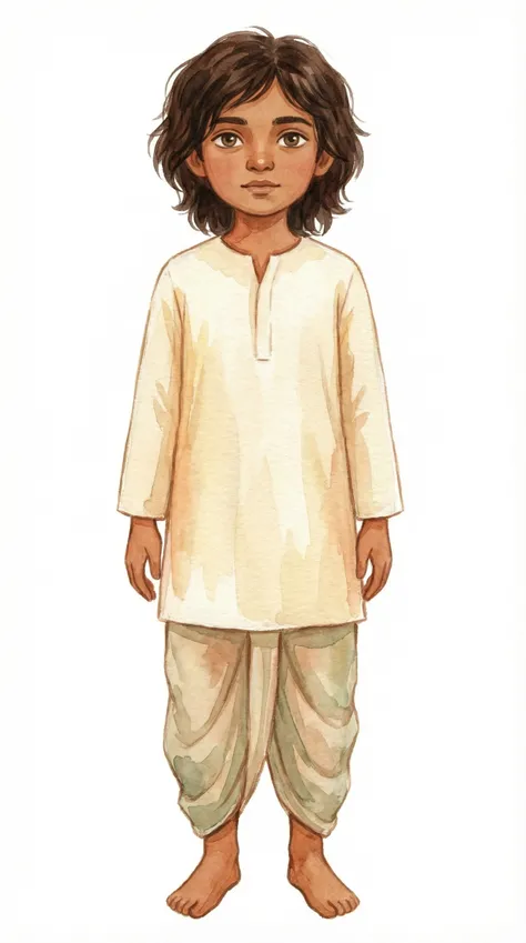 Aryan Child – Watercolor Character (SDXL LoRA)