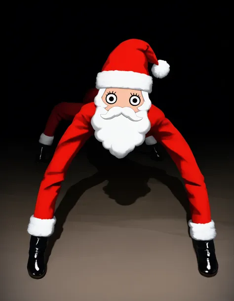 Googoo Gaga Santa Creepy Four Legs Creature
