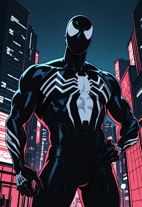 Symbiote "1963" Spider-Man "Blacksuit" (Amazing Spider-Man Comics) [Illustrious/Pony]