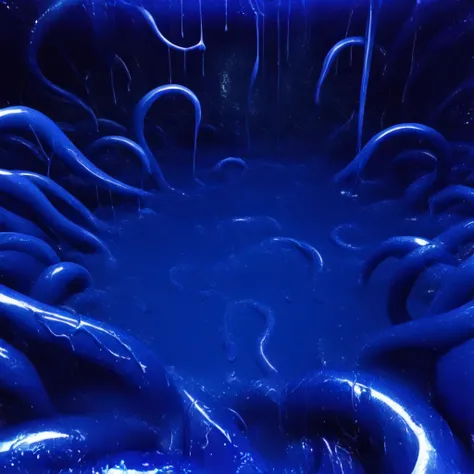 Blue Slime Tentacles - ILLU