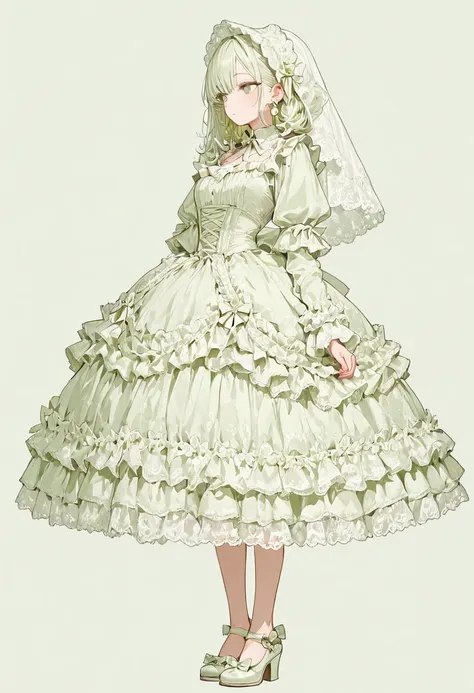 frilly dress for Illustrious