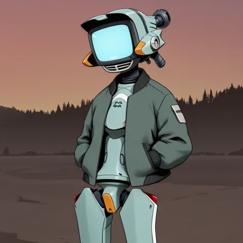 Canti (the TV-head robot) from FCLC (Fooly Cooly) anime - Pony and ill
