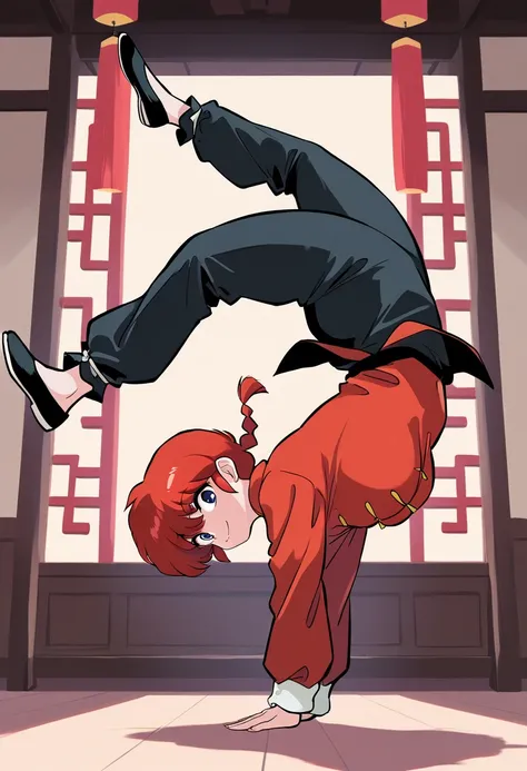 Walking on hands Ranma-chan style - B-LoRa