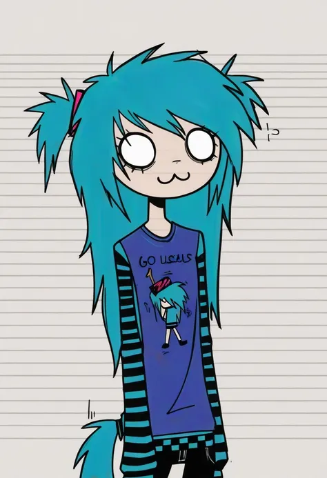 Emo art early 200s art style - Lora(Nostalgia)