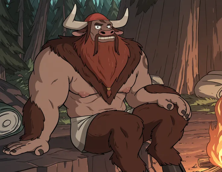 Manotaurs - gravity falls [Illustrious]