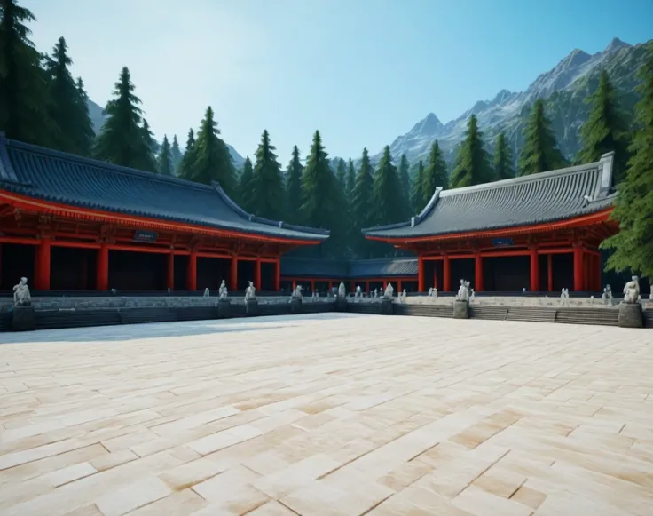 Tekken Background (Landscape) (SDXL) (AD)